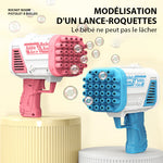 Machine à bulles améliorée avec lumières colorées
