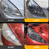 Réparation des phares de voiture Lait