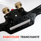 Rabot manuel réglable pour le travail du bois