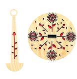 Porte-fil en bois pour le poignet