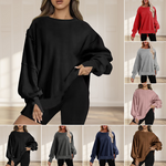 Pull oversize avec poches pour femmes