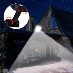 Applique solaire à détecteur pour l'extérieur