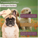 Brosse pour chiens pour la perte de poils et le toilettage