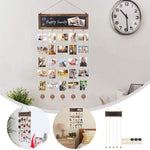 Décoration photo murale en bois