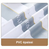 Nappe en marbre imperméable et résistante à l'huile