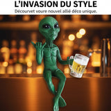 Statue Alien avec Bière