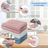Chiffon de nettoyage gaufré