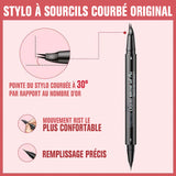 Crayon à sourcils 2 en 1