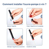 Tire-bouchon à aiguille