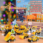 Boîte à surprises de jouets véhicules d'ingénierie
