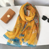 Nuages de voile doux Châle fin d'été