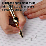 Stylo Fidget Spinner Avec Lumière LED