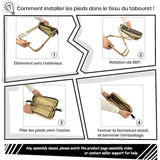 Tabouret pliable pour sac à dos
