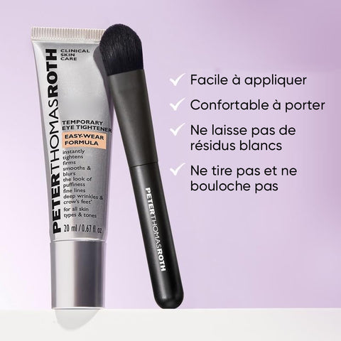 Tenseur temporaire pour les yeux
