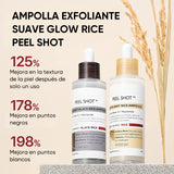 Ampolla exfoliante suave – Arroz negro