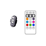 8 couleurs de lumières LED sans fil avec télécommande