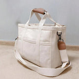 Sac en toile à plusieurs compartiments