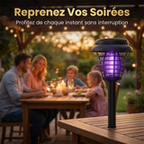 Lampe décorative solaire anti-moustiques