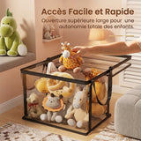 Seau de rangement pour poupées d'enfants
