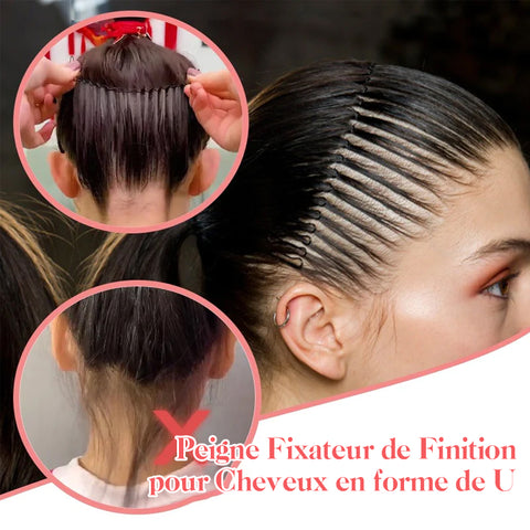 Peigne Fixateur de Finition pour Cheveux