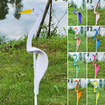Décoration de jardin oiseaux tournoyants