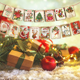 Cartes de Noël à l'Aquarelle Vintage