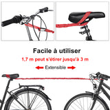 Corde de traction élastique pour vélo