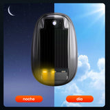 Luz estroboscópica RGB para techo de coche solar