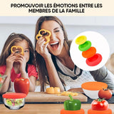Couvercle en silicone pour sceller les fruits