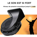 Kit de klaxon électrique pour klaxon pour voiture et moto 12 V