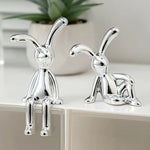 Décoration pour lapin à longues oreilles