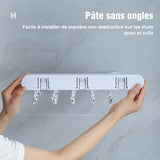 Etendoir rotatif pliable multifonctionnel