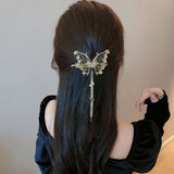 Pince à cheveux en forme de papillon Bellflower