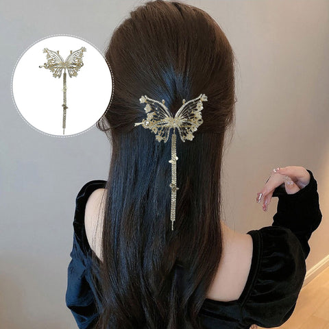 Pince à cheveux en forme de papillon Bellflower