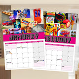 Retour aux années 80 - Calendrier mural 2025