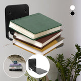 Bibliothèque invisible en acier inoxydable