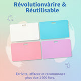 Bloc-notes adhésif effaçable