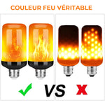 Ampoule LED à effet flamme