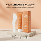 Crème dépilatoire douce pour le visage