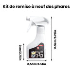 Spray de restauration pour phares