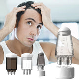 Peigne fixateur de cheveux et conducteur de liquide