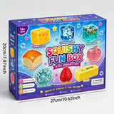 Coffret de boîtes surprises « Squishies » à la maltose