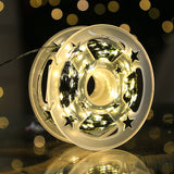 Guirlande LED de Noël étanche avec télécommande à 8 modes