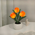 Lampe de table LED de Tulip Veilleuse Fleurie