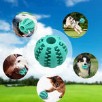 Balle en caoutchouc à mâcher pour chien