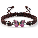 Bracelet à breloque de papillon