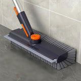 Brosse à long manche pour les espaces étroits de la salle de bain