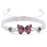 Bracelet à breloque de papillon