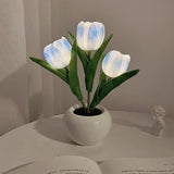 Lampe de table LED de Tulip Veilleuse Fleurie