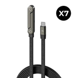 Câble de recharge ultra-rapide 240 W avec support